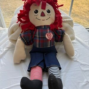 Applause Raggedy Andy 18 Inch Cloth Doll 1998 Licensed  Special Edition Gruelle